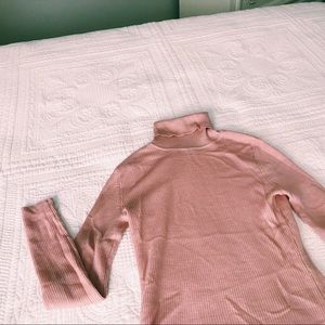 Blush Turtleneck
